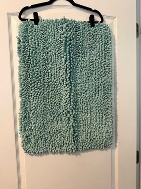 Norwex Aqua Mint Chenille Bath Mat